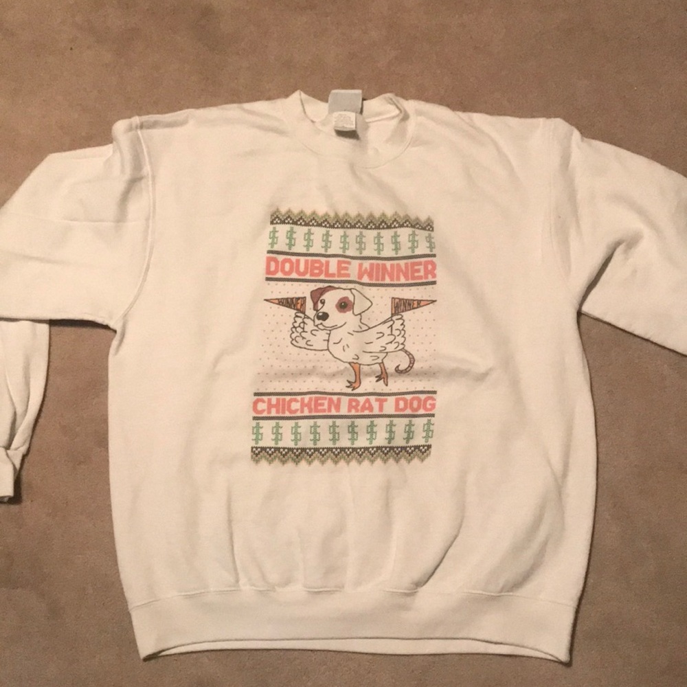 Barstool Chicken Rat Dog Champion Crewneck